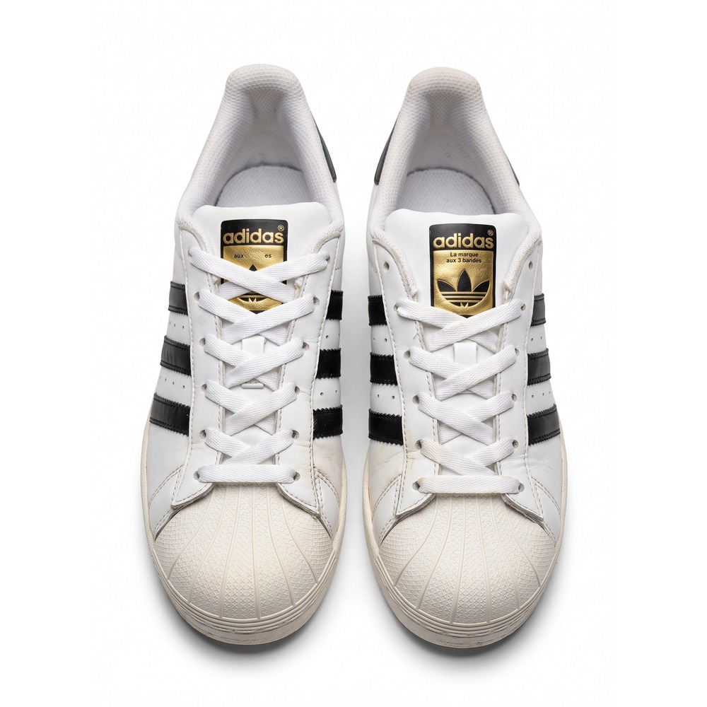 Adidas Superstar C77154 Women's/Youth Size 5 White Black Shell Toe Sneakers
